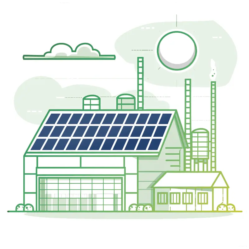 Energiemanagement für den Verbrauch der selbst erzeugten Energie Der Siemens 3WA Leistungsschalter ist eignet sich für den Einsatz in Anlagen, die selbsterzeugten Strom verbrauchen