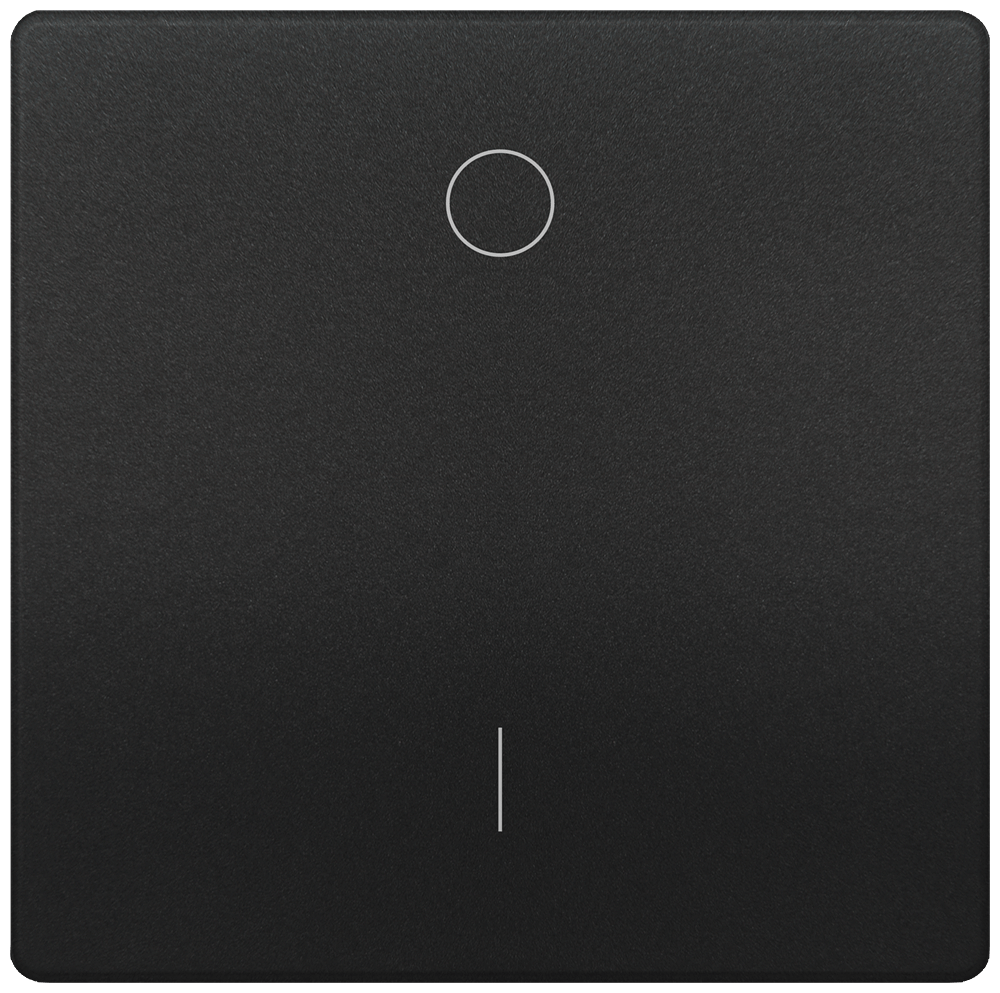 style anthrazit Wippe,Symbol IO - 5TG7141-0AC40