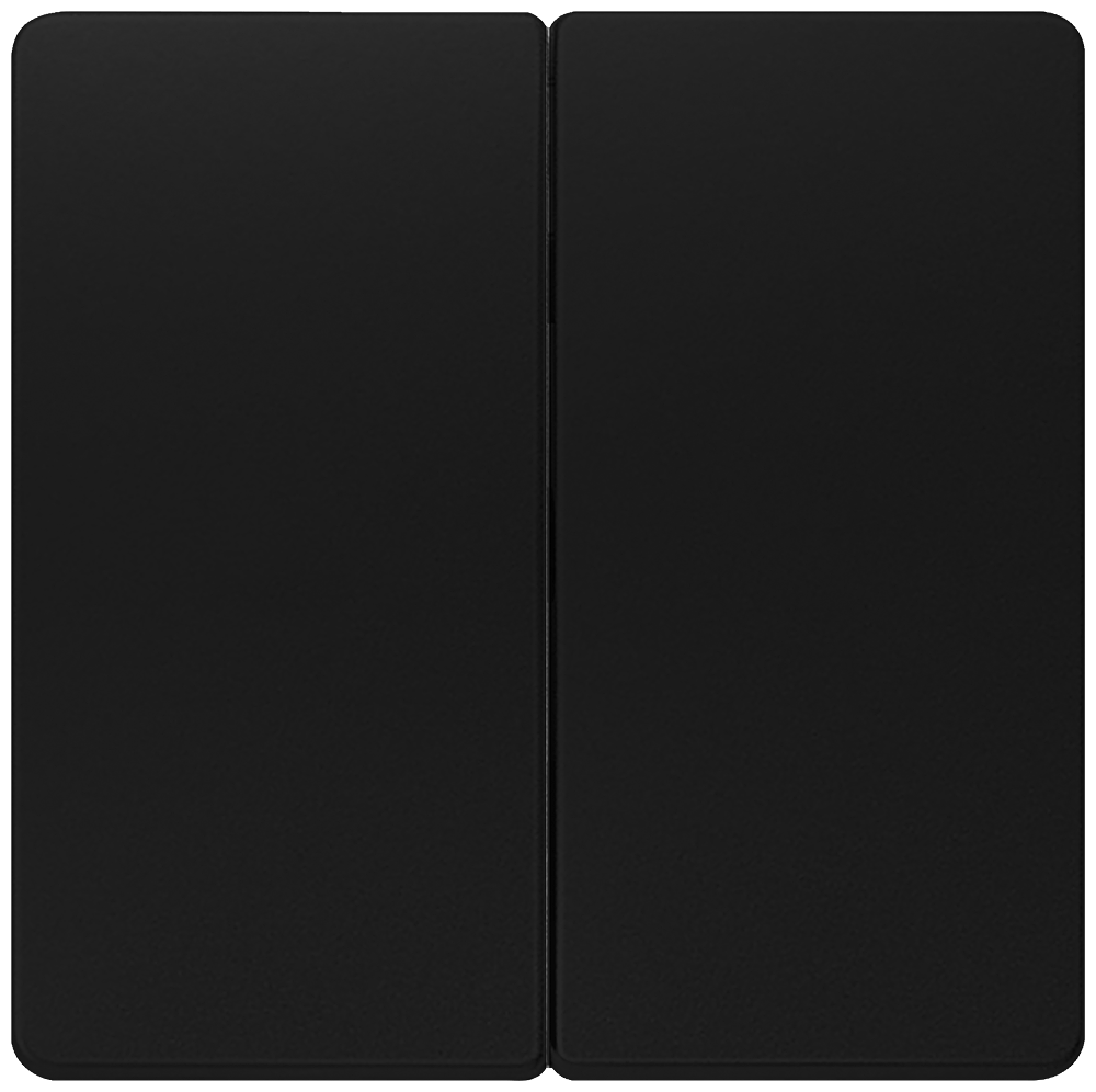 i-sys softschwarz Wippe 2-f neutral - 5TG6205-0SB00