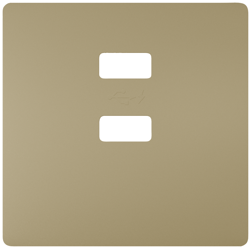 style Abd. gold Doppel-USB-Ladeger&auml;t - 5TG1378-0MG