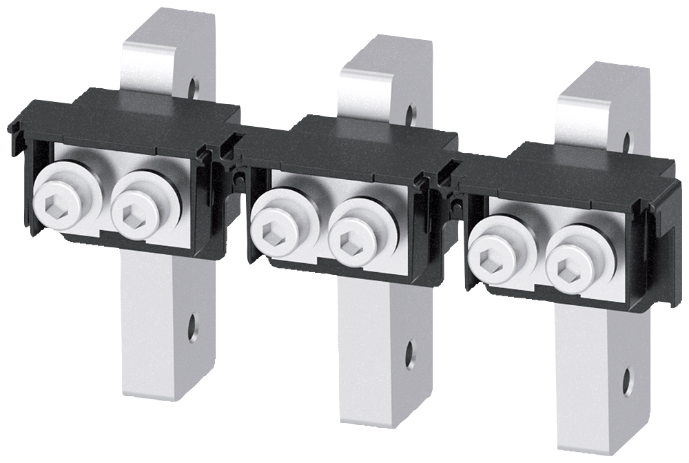R&uuml;ckseitiger Flachanschluss 3 St. - 3VA9603-0QE00