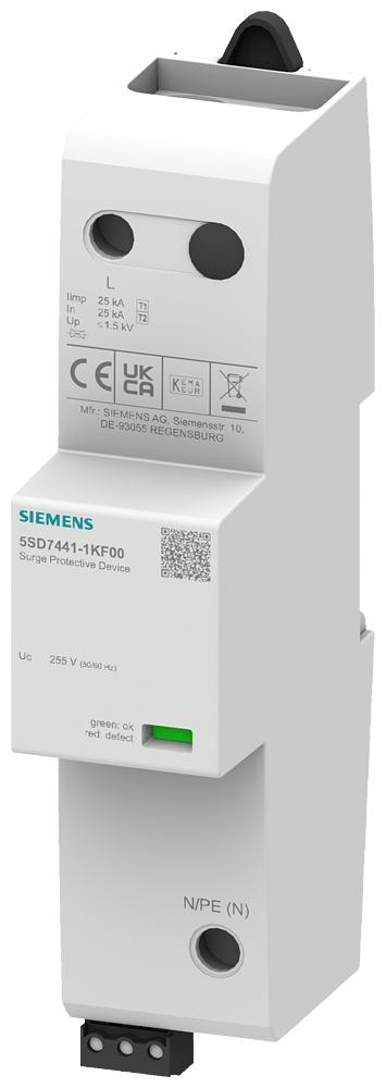 Ableiterkombination Typ 1+Typ 2 - 5SD7441-1KF00