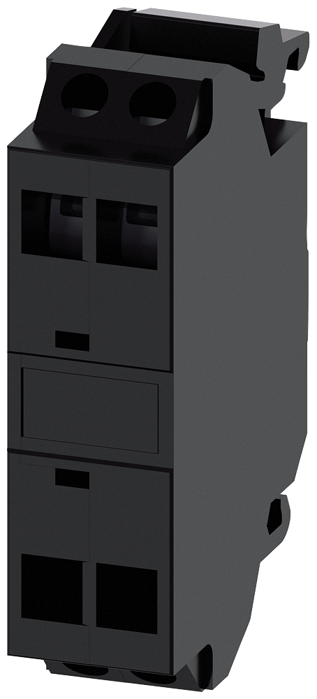 STUETZPUNKTKLEMME, SCHWARZ - 3SU1400-1DA10-3AA0