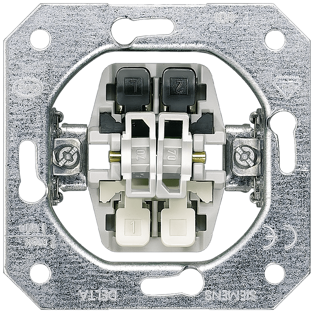 Geräteeinsatz UP Taster 2-fach, 2S - 5TD2111-0KK