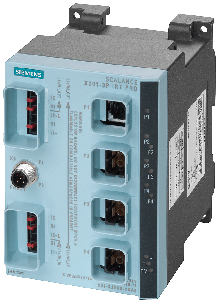 SCALANCE X201-3P IRT PRO - 6GK5201-3JR00-2BA6