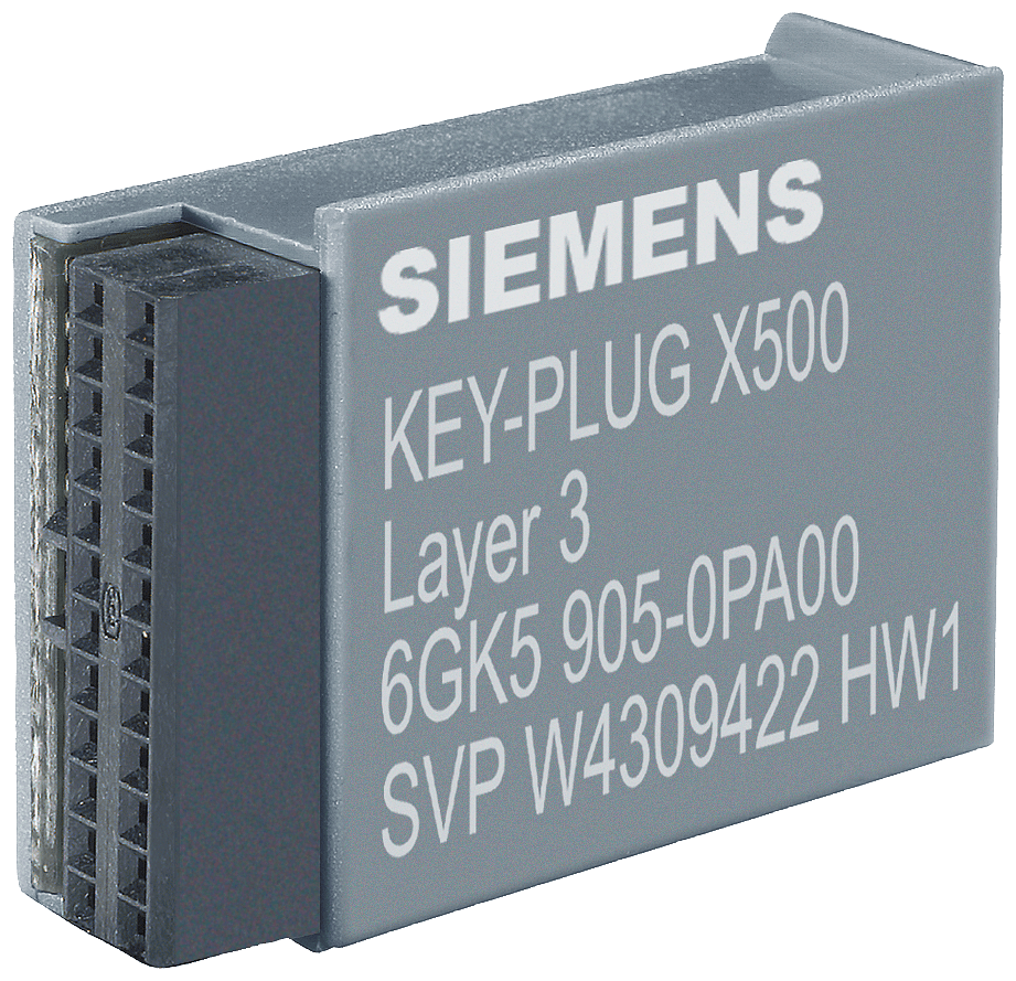 KEY-PLUG XR-500 Layer 3 Features - 6GK5905-0PA00