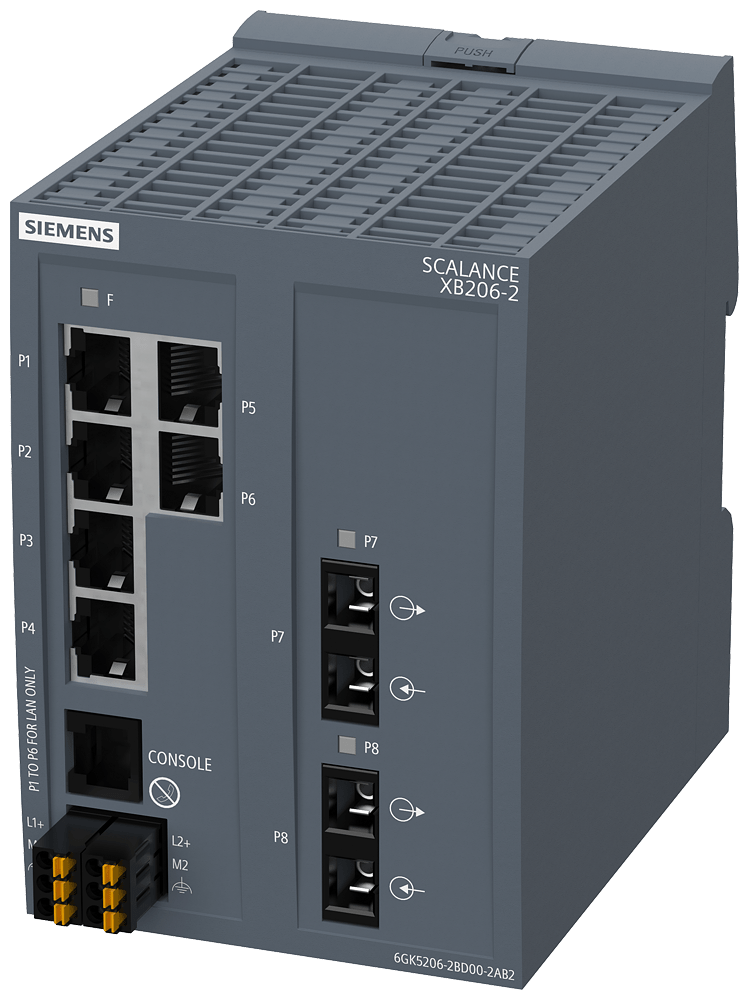 SCALANCE XB206-2 (SC, PN) - 6GK5206-2BD00-2AB2