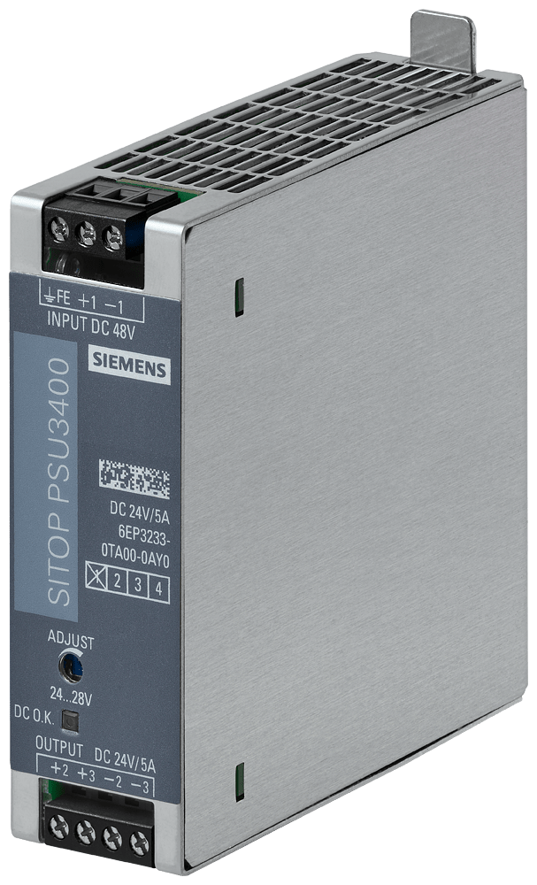 SITOP PSU3400/DC/DC/48V/24V/5A - 6EP3233-0TA00-0AY0