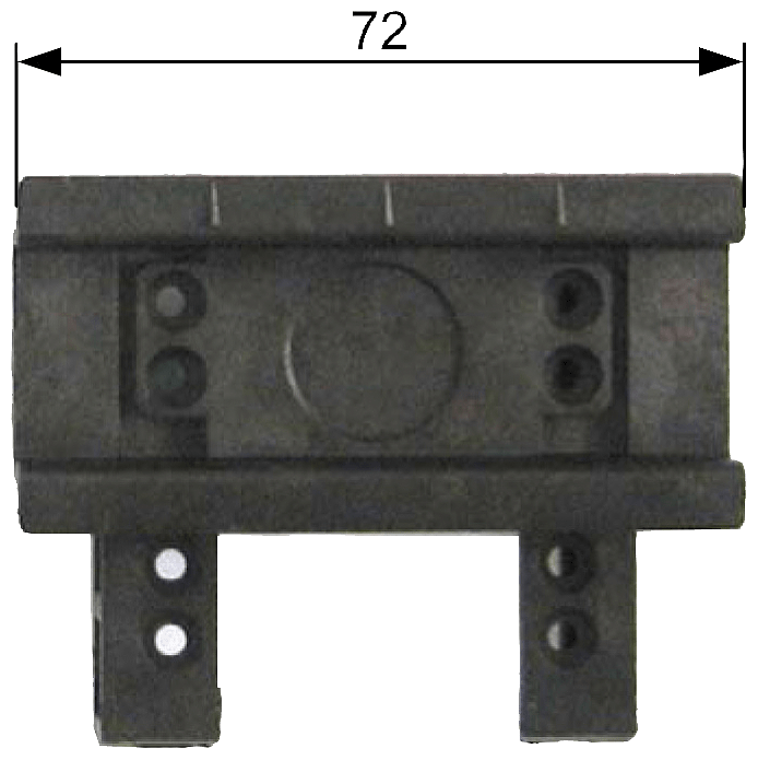 TRAGSCHIENE 72MM BREIT, AUFSCHIEBBAR - 8US1998-7CB72