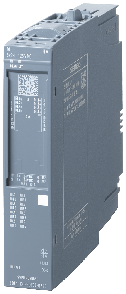ET 200SP HA, DI 8X24 ... 125VDC - 6DL1131-6DF00-0PK0