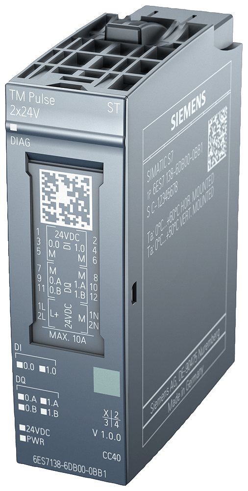 ET 200SP, TM Pulse 2x24V - 6ES7138-6DB00-0BB1