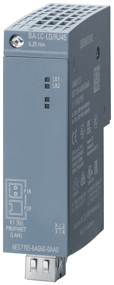 SIMATIC Busadapter BA LC-LD/RJ45 - 6ES7193-6AG60-0AA0