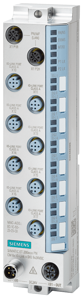 ET 200eco PN, CM 4x IO-Link, M12-L - 6ES7148-6JE00-0BB0