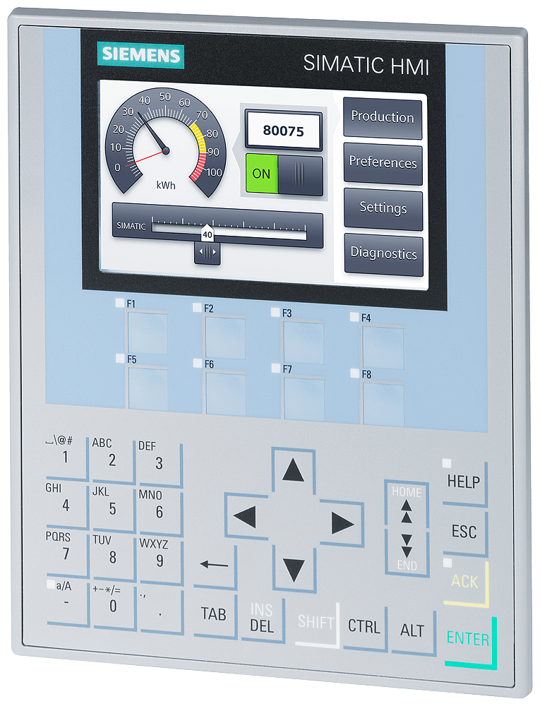 SIMATIC HMI KP400 Comfort - 6AV2124-1DC01-0AX0