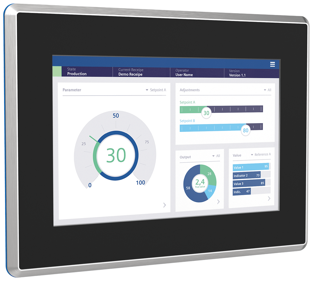SIMATIC HMI MTP1000 Hygienic Neutral - 6AV2128-3KB70-0AX0