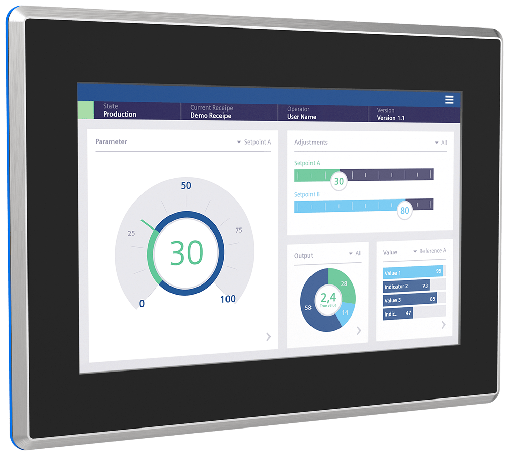 SIMATIC HMI MTP1200 Hygienic Neutral - 6AV2128-3MB70-0AX0